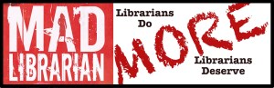 Mad Librarian Bumper Sticker